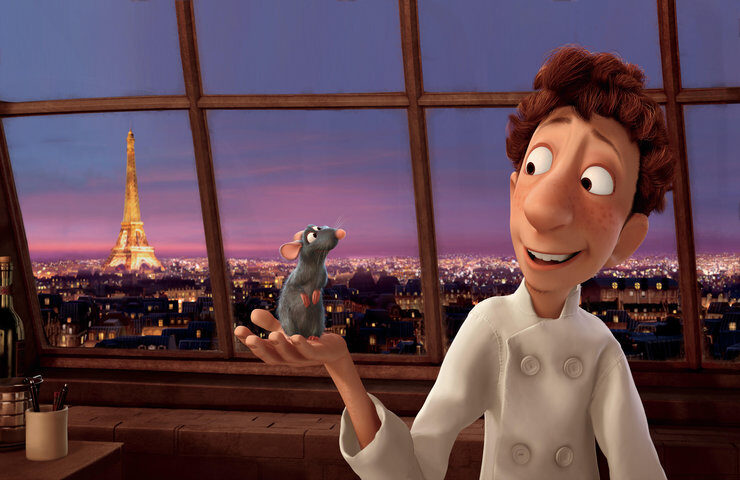 FOTO: Linguini a Remy ve filmu Ratatouille