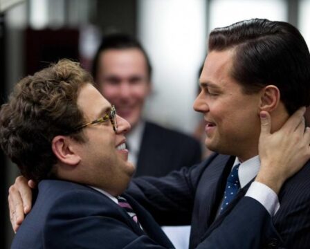 FOTO: Jonah Hill Leonardo DiCaprio Wolf of Wall Street